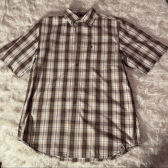 Carhartt Other - ✨17xHOST PICK✨Carhartt Plaid Button-Up